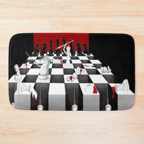 Item preview, A Bloody Chess Game Illustration designed and sold by ArtAndBliss.