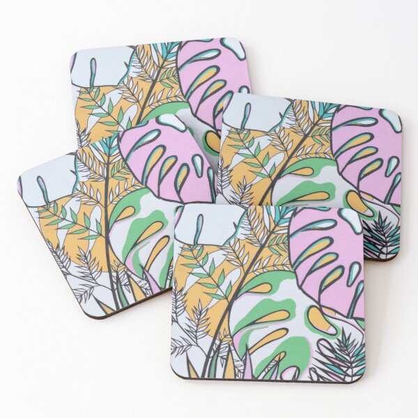 Item preview, Monstera Jungle II Home Decor Original Art Print designed and sold by Michaela Cernejova.