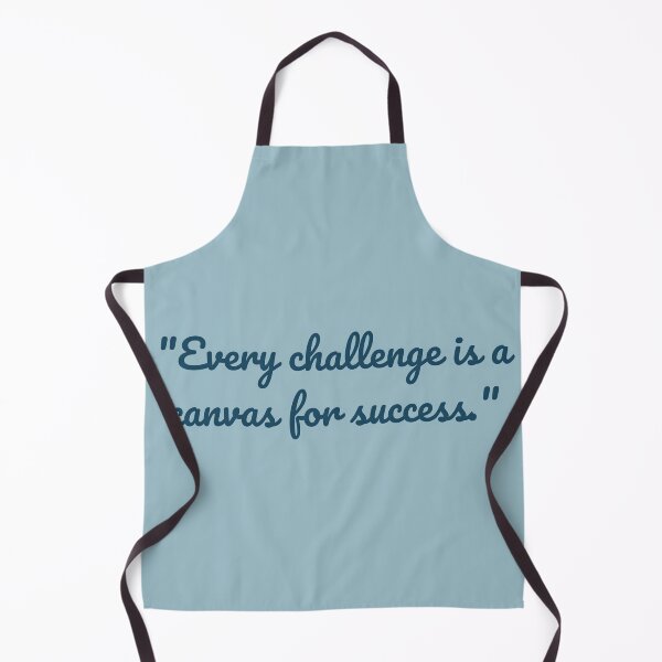 Item preview, "Every challenge is a canvas for success." designed and sold by AzottoShop.