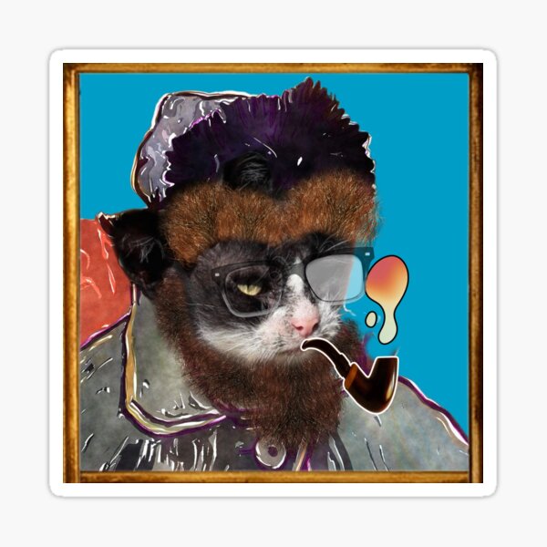 Artikel-Vorschau von Zoras Billy Van Gogh braucht einen Furdo, designt und verkauft von zorasfurrstudio.