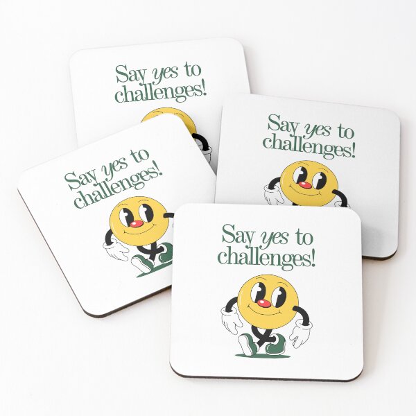 Item preview, Yes to challenges - Gowth Affirmation designed and sold by guiART__.