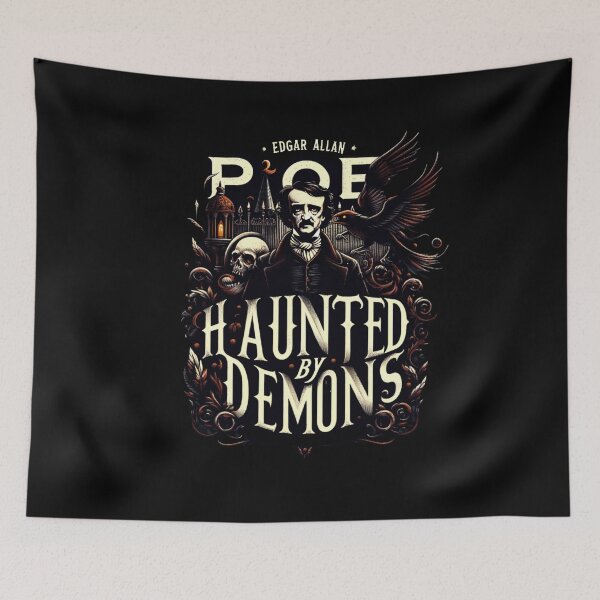 Item preview, Poe Haunted by Demons designed and sold by BeautBoldBasic.