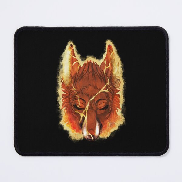 Item preview, Kintsukuroi Fox designed and sold by Kellie Lamphere.