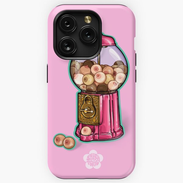 Boobies gumball machine (shiratwig) iPhone Tough Case