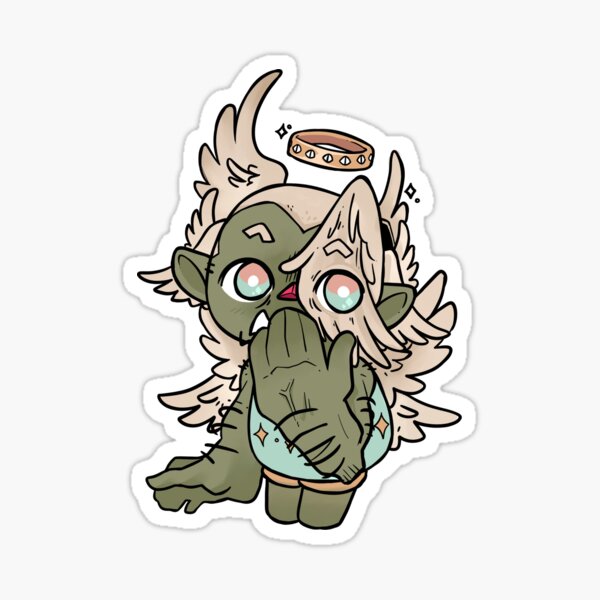 Item preview, lil angel grumble orc designed and sold by amins-lil-shop.