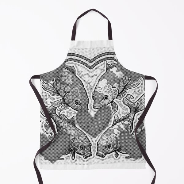 Item preview, koi fishes swimming in the hearths designed and sold by dorfonb.