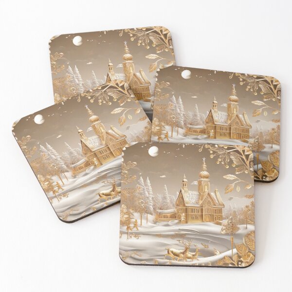 Item preview, Winter Christmas Scene designed and sold by likbatonboot.