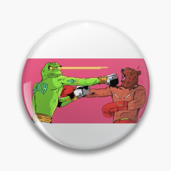 Item preview, $PEPE vs BEAR designed and sold by y-knot.