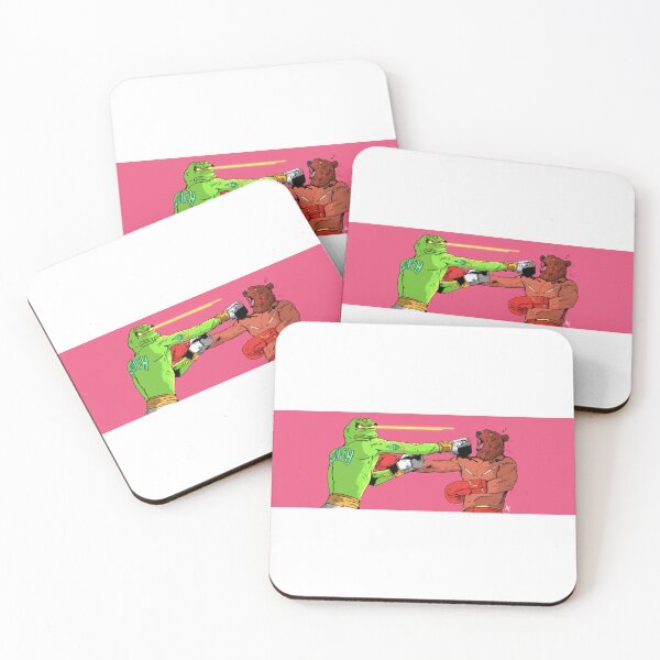Item preview, $PEPE vs BEAR designed and sold by y-knot.
