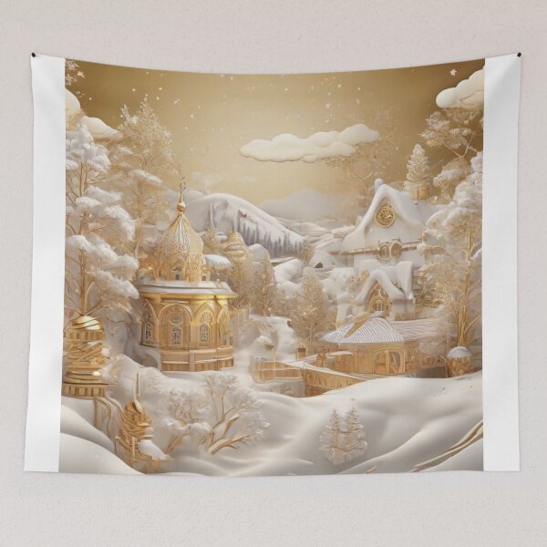 Item preview, Winter Christmas Scene designed and sold by likbatonboot.