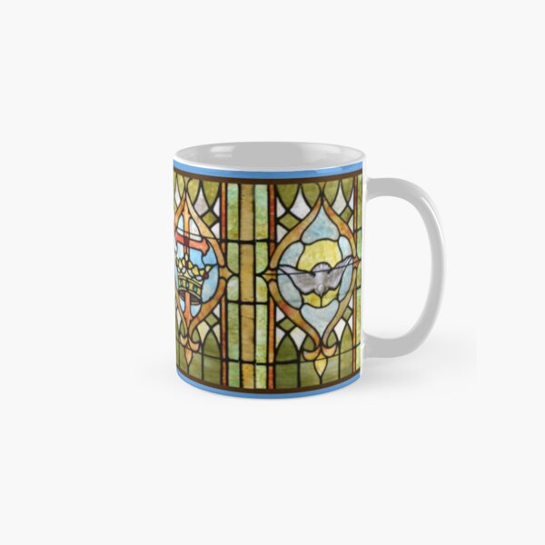 Stained Glass Window Art - Historic Churches Classic Mug