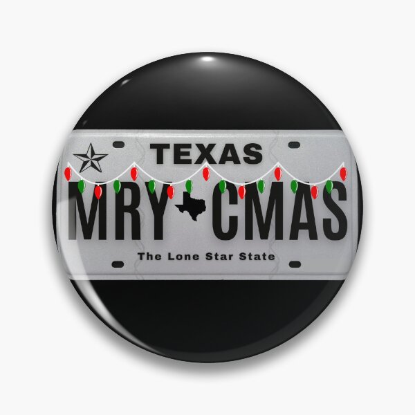 Item preview, Merry Christmas Texas vanity plate L designed and sold by GFamilyC.
