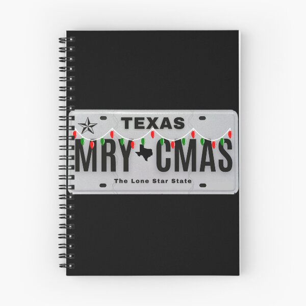 Item preview, Merry Christmas Texas vanity plate L designed and sold by GFamilyC.