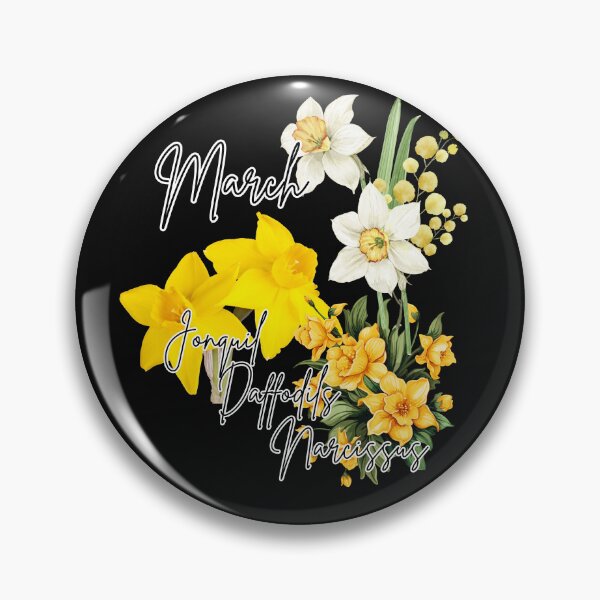 Item preview, March Jonquil Daffodils Narcissus designed and sold by TxTaurus110.
