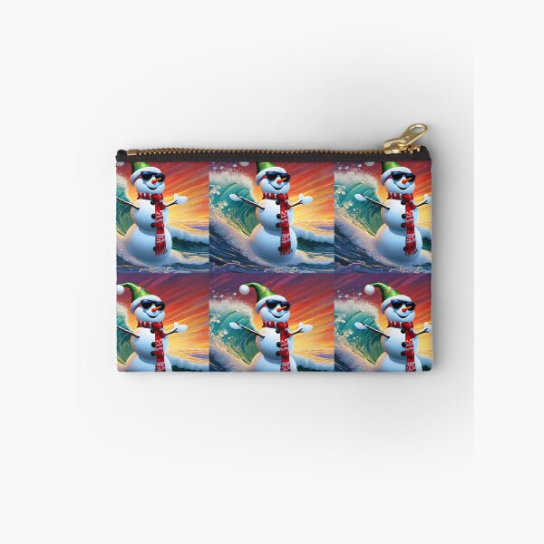 Item preview, Snowman Surfer #6 On Vacation -   Shaka Snowman Style  designed and sold by Artekinium.