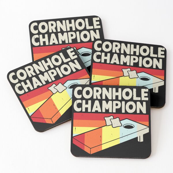 Item preview, Cornhole Champion - Baggo Bean Bag Toss Game-  Cornhole Player Team Vintage designed and sold by naworas.
