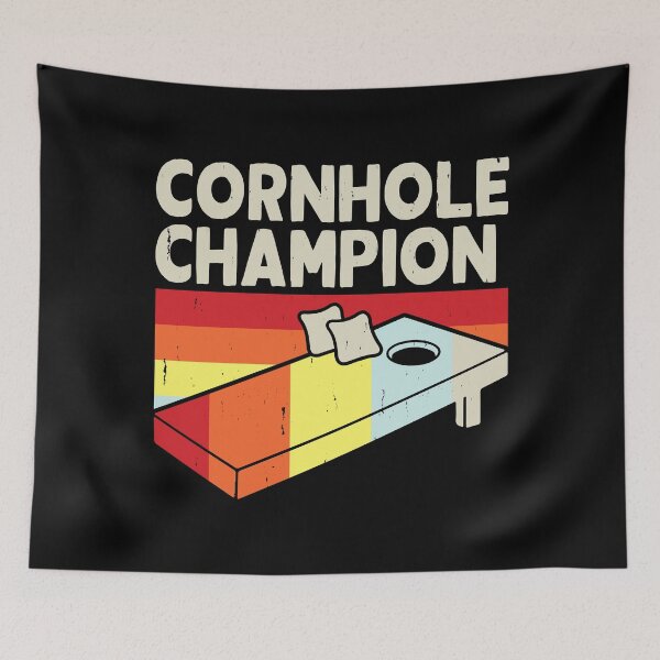 Item preview, Cornhole Champion - Baggo Bean Bag Toss Game-  Cornhole Player Team Vintage designed and sold by naworas.