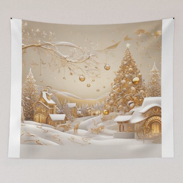 Item preview, Christmas Winter Scene designed and sold by likbatonboot.