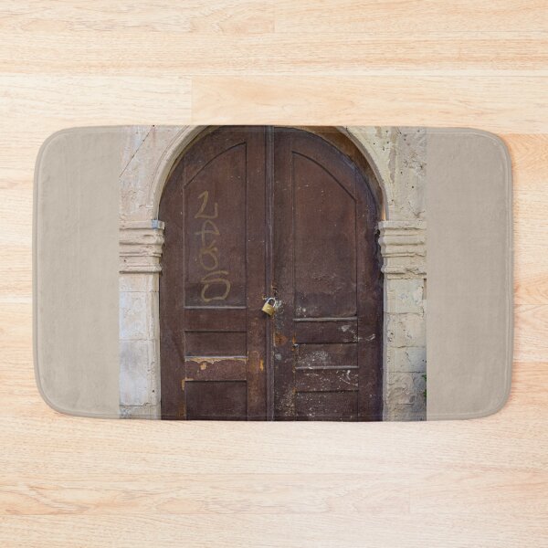 Item preview, Very Old Brown Door, Rethimno, Crete designed and sold by Brian Shaw.