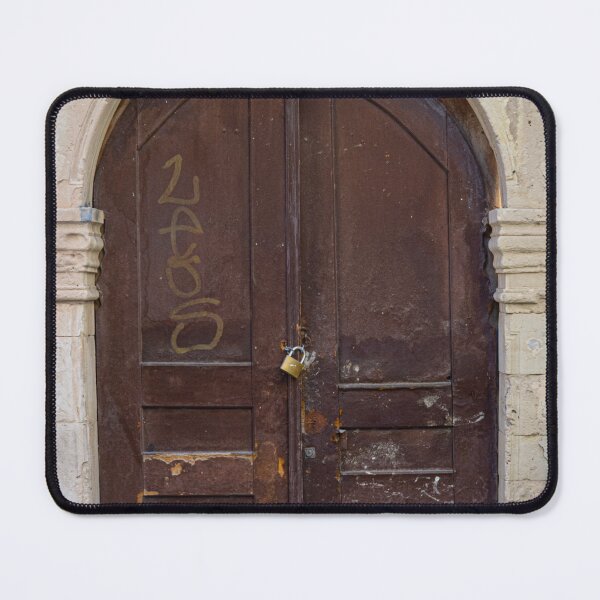 Item preview, Very Old Brown Door, Rethimno, Crete designed and sold by Brian Shaw.