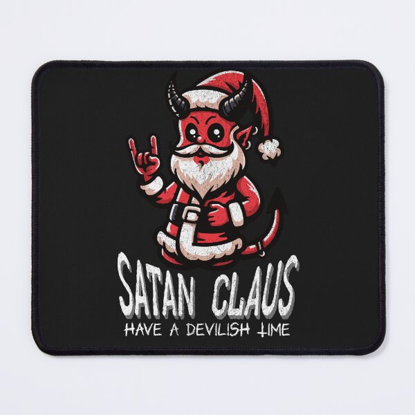 Aperçu de l'œuvre Satan Claus - Le design diabolique du Père Noël créée et vendue par Sir Meow Meow.