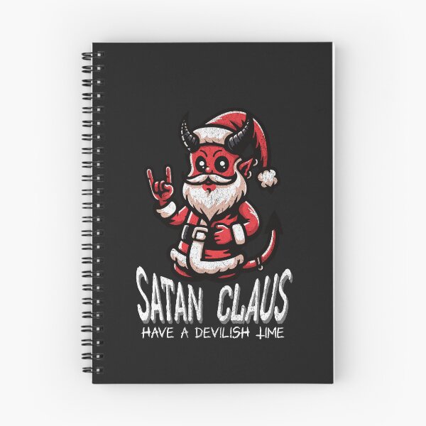 Artikelvorschau, Satan Claus - Das teuflische Weihnachtsmann-Weihnachtsdesign entworfen und verkauft von Sir Meow Meow.