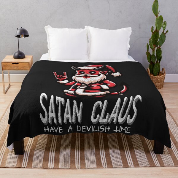 Item preview, Satan Claus - The Devilish Santa Christmas Design designed and sold by Sir Meow Meow.