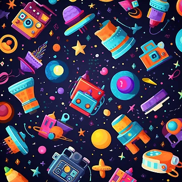 Artwork thumbnail, Summer Pattern by BeerBot