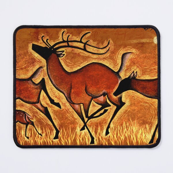 Item preview, Deer of the Golden Sun designed and sold by PaleoPanthera.