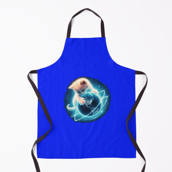Item preview, Cat with Earth designed and sold by MiroArtAbstra.