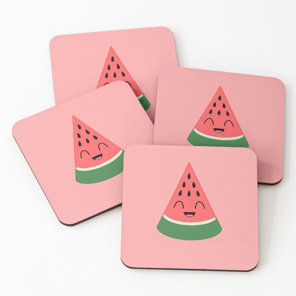 Item preview, Cute Watermelon Slice w/ Happy Face (light green) designed and sold by TheEmilySuzanne.
