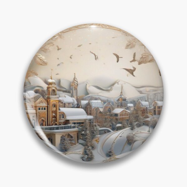 Item preview, Winter Christmas Scene designed and sold by likbatonboot.