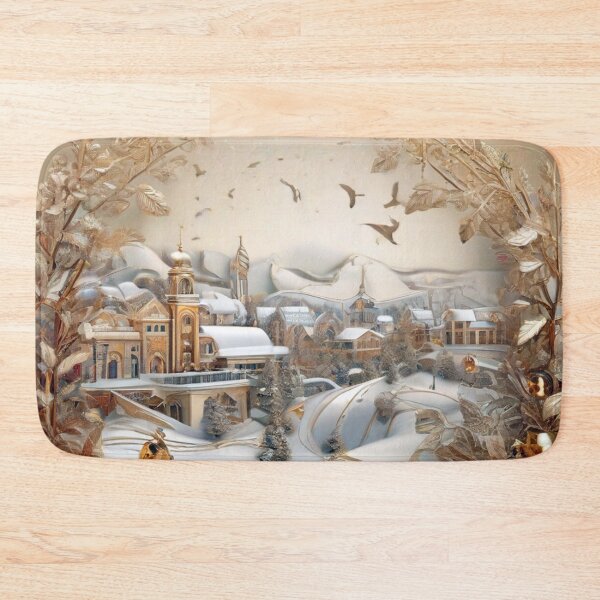 Item preview, Winter Christmas Scene designed and sold by likbatonboot.