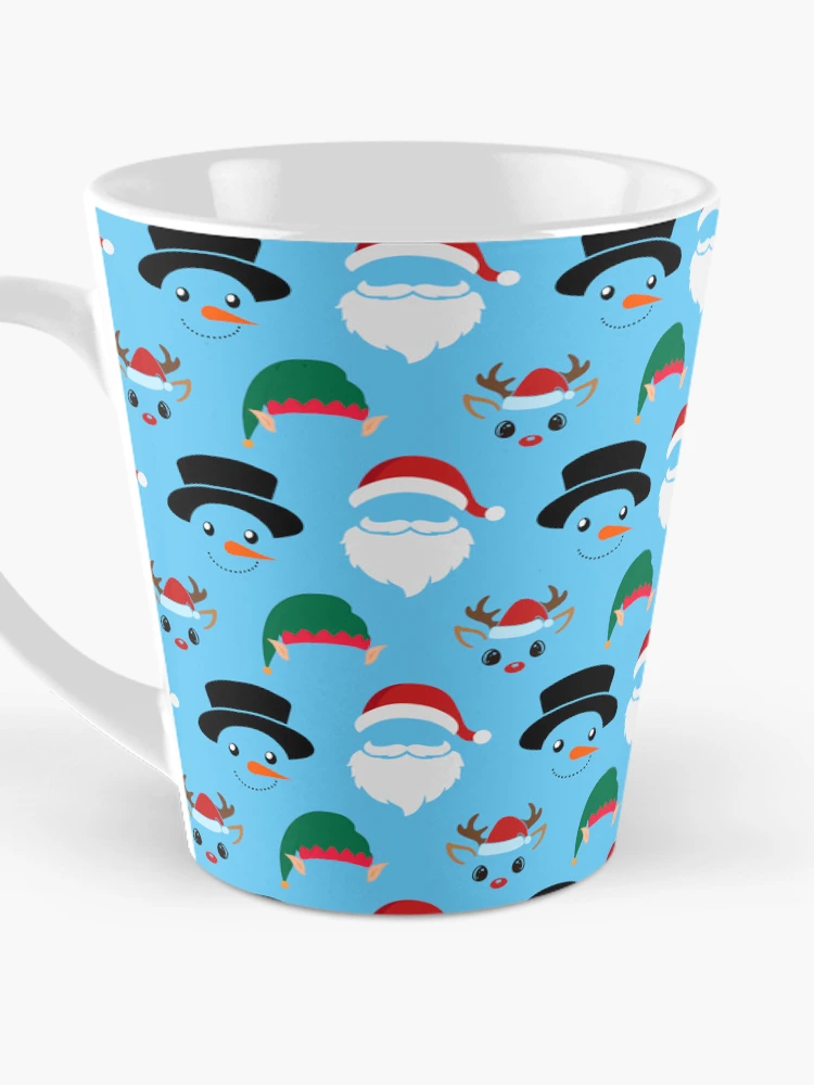 Thumbnail 3 of 4, Coffee Mug, Christmas Characters Pattern designed and sold by Pixels2Patterns.