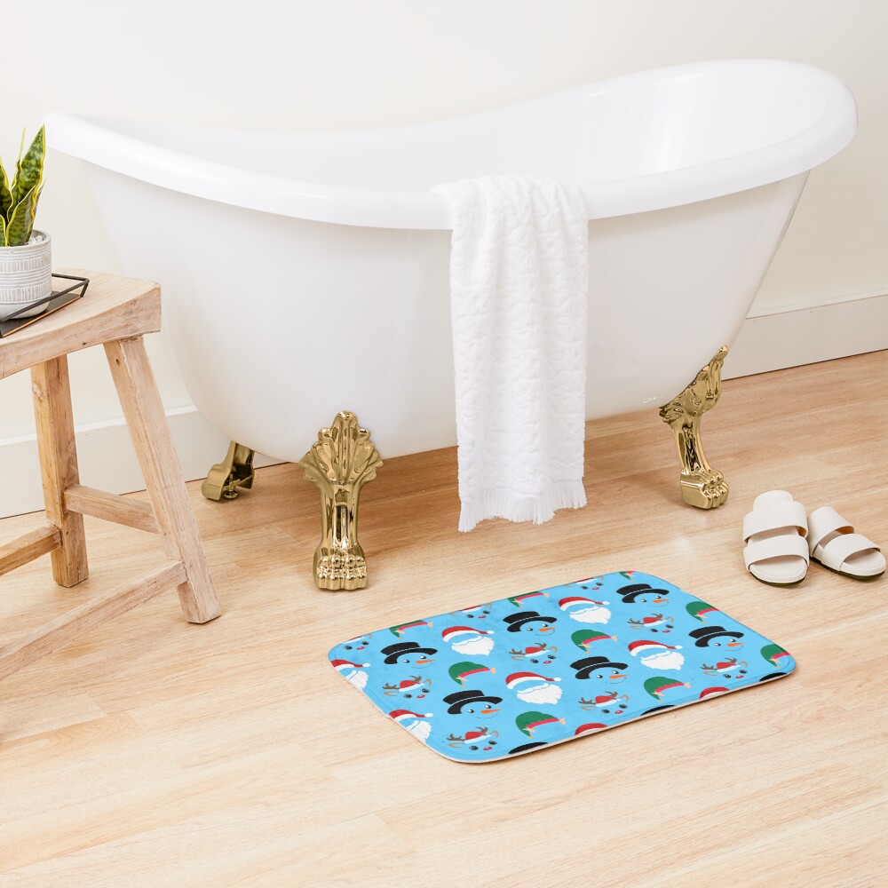Item preview, Bath Mat designed and sold by Pixels2Patterns.