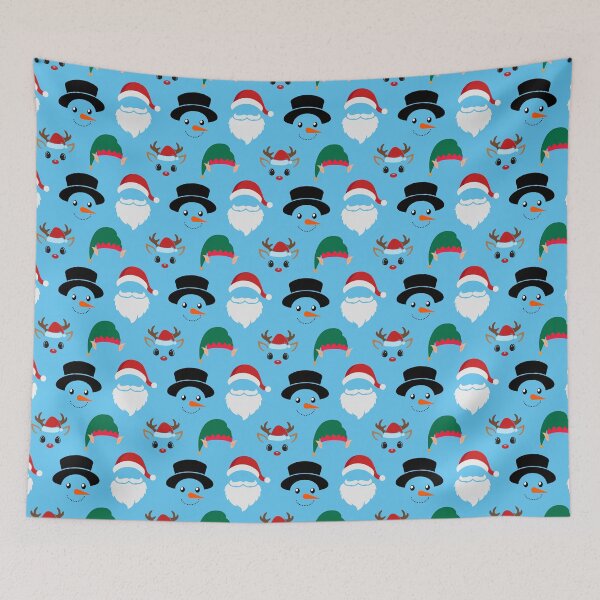 Item preview, Christmas Characters Pattern designed and sold by Pixels2Patterns.