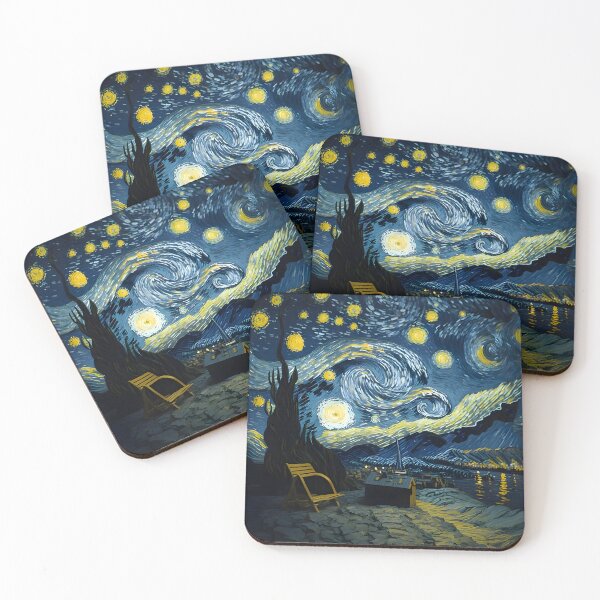 Item preview, Van Gogh - Starry Night, design - 3 designed and sold by vsartmaking.