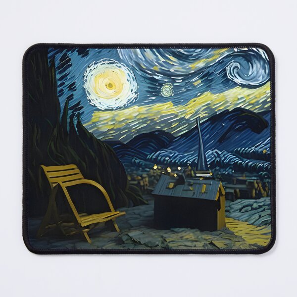 Item preview, Van Gogh - Starry Night, design - 3 designed and sold by vsartmaking.
