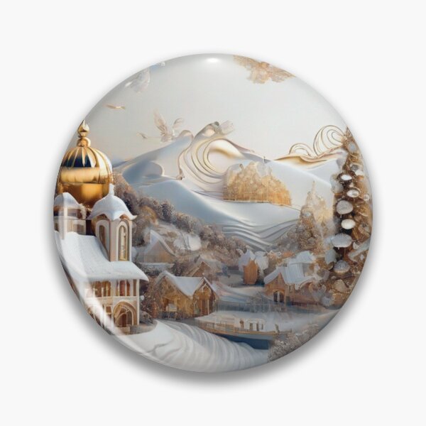 Item preview, Winter Christmas Scene designed and sold by likbatonboot.