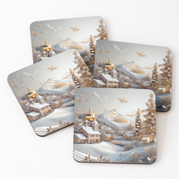 Item preview, Winter Christmas Scene designed and sold by likbatonboot.
