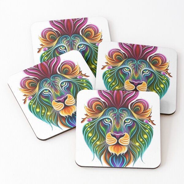 Item preview, lion in neon designed and sold by Mikano2.