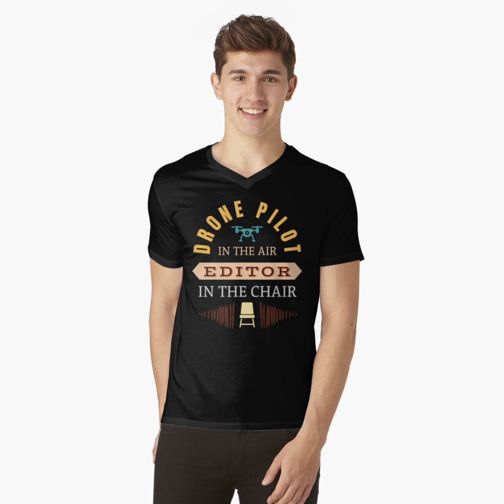 Item preview, V-Neck T-Shirt designed and sold by Teesamust.