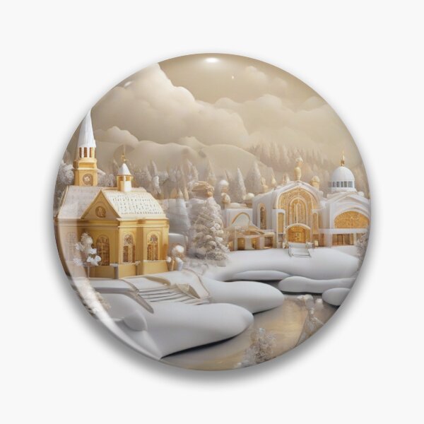 Item preview, Winter Christmas Scene designed and sold by likbatonboot.