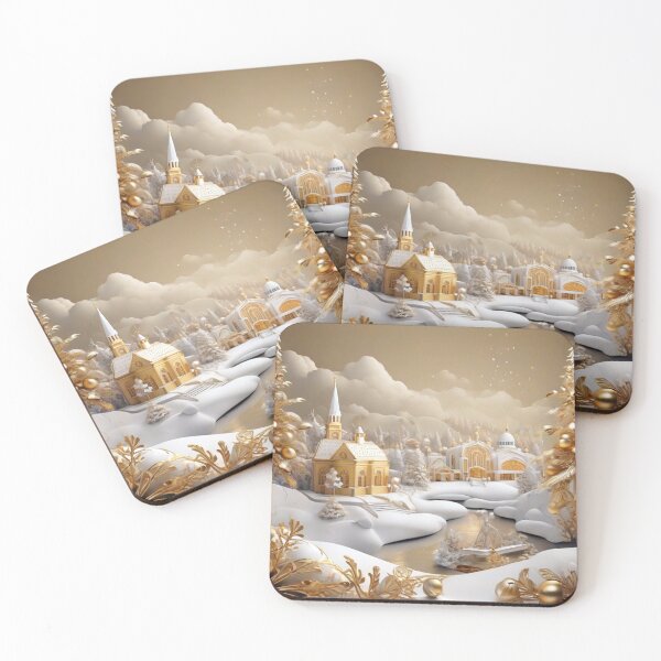 Item preview, Winter Christmas Scene designed and sold by likbatonboot.
