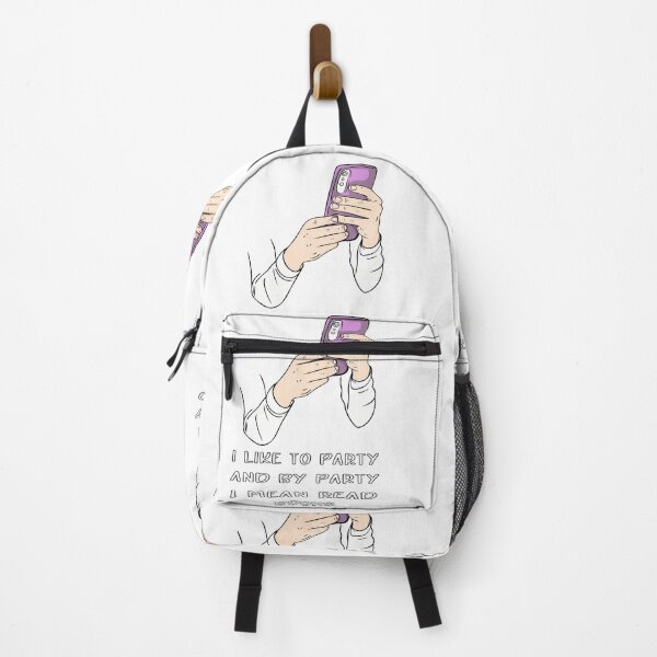 Item preview, No party Only Reading Books designed and sold by Anastasiia Yurevych.