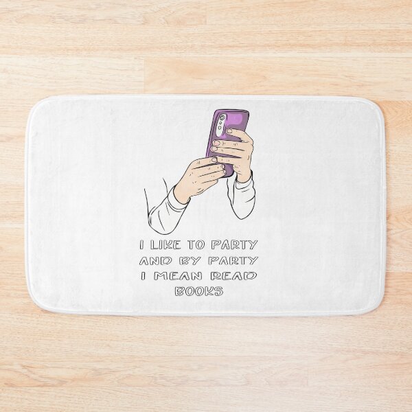Item preview, No party Only Reading Books  designed and sold by Anastasiia Yurevych.
