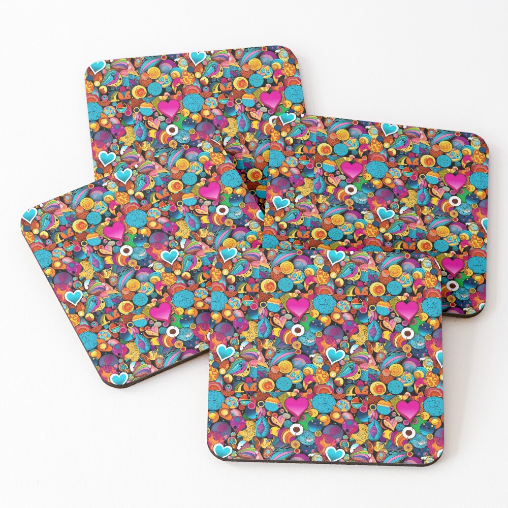 Item preview, Coasters (Set of 4) designed and sold by BeerBot.