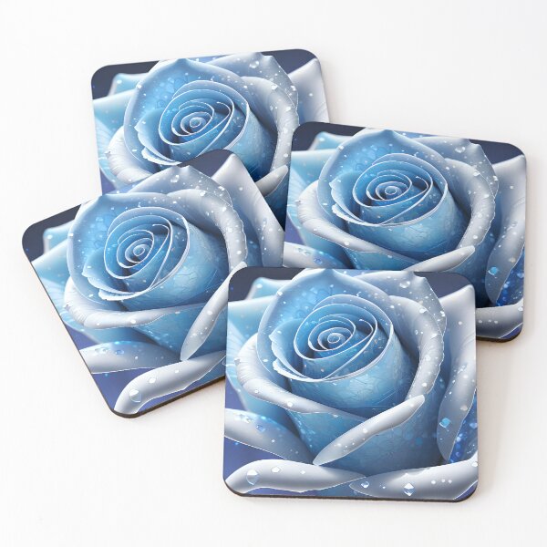 Item preview, Icy Blue Rose designed and sold by tobyheward.
