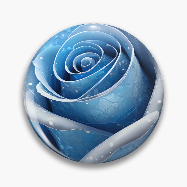 Item preview, Icy Blue Rose designed and sold by tobyheward.