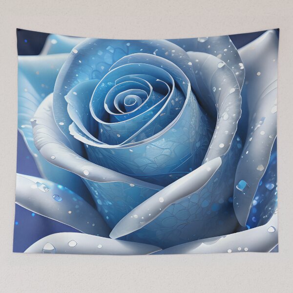 Item preview, Icy Blue Rose designed and sold by tobyheward.